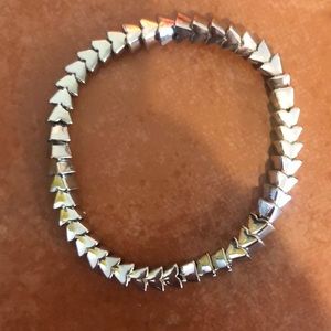 Metal stretch bracelets